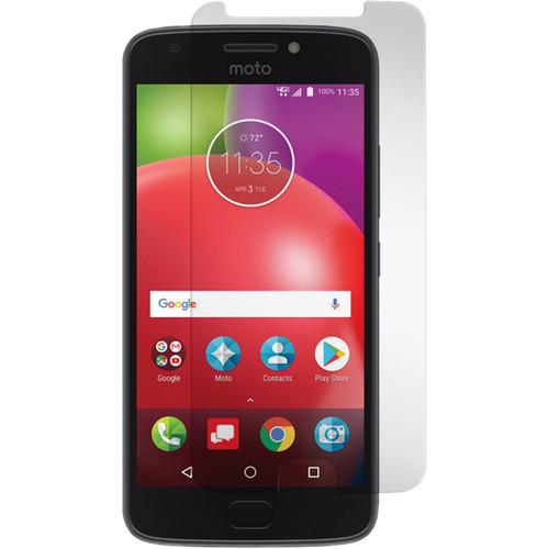 Gadget Guard Black Ice+ Edition Tempered Glass Screen Protector for Motorola Moto E (4th Gen.)