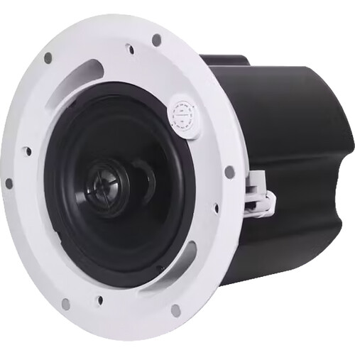 Gain Audio SPK-IC6 Fire-Rated In-Ceiling Speaker 80W Speaker, 8 Ohm / 100V / 70V
