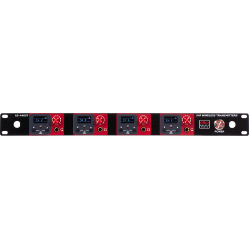 Galaxy Audio 4 Descrete Transmitters In Single Rack Unit/16 Selectable Channels - M3 Band