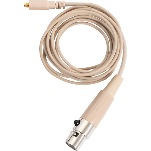 Galaxy Audio CBLAKGBG Detachable Headset Cable with TA3F Connector (Beige, 4')