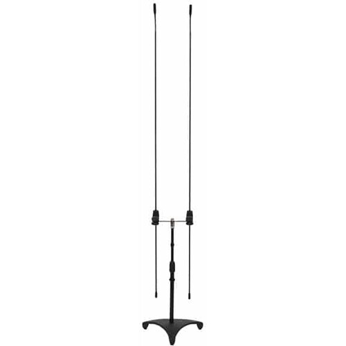 Galaxy Audio CBM-324D 57" Dual Carbon Boom Installation Condenser Microphone with 24" Stand and T-Bar