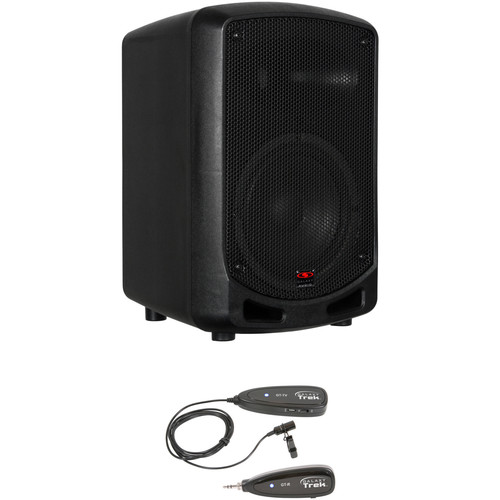 Galaxy Audio Traveler Quest 6 Kit Battery-Powered Portable PA with Wireless Lavalier Microphone System