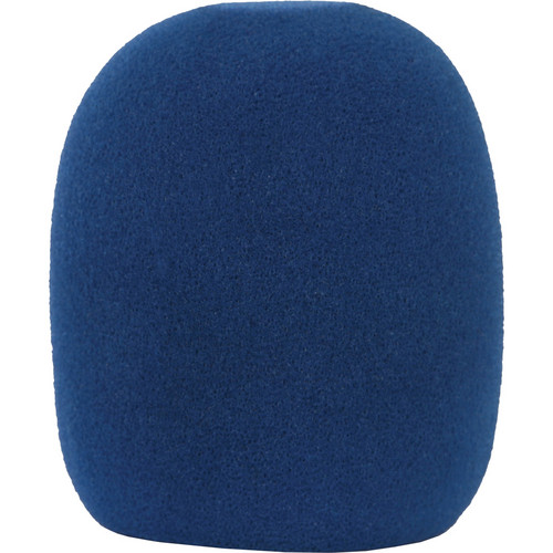 Galaxy Audio WS-HU Windscreen for Wired Handheld Microphones (Blue)