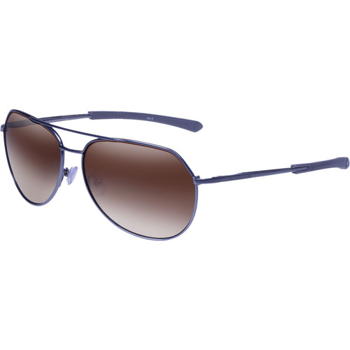 Gargoyles Victor Polarized Sunglasses (Matte Gunmetal Frame, Brown Gradient Lenses)