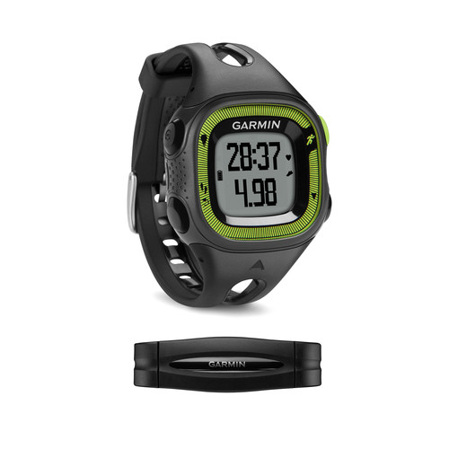 Garmin Forerunner 15 Bundle (Small, Black/Green)