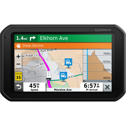 Garmin RV 785 & Traffic RV Navigator with Built-In Dash Camera