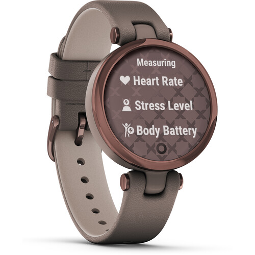 Garmin Lily GPS Smartwatch (Classic Edition, Dark Bronze & Paloma)
