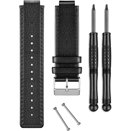 Garmin Leather Band for vivoactive Smart Watch (Black)