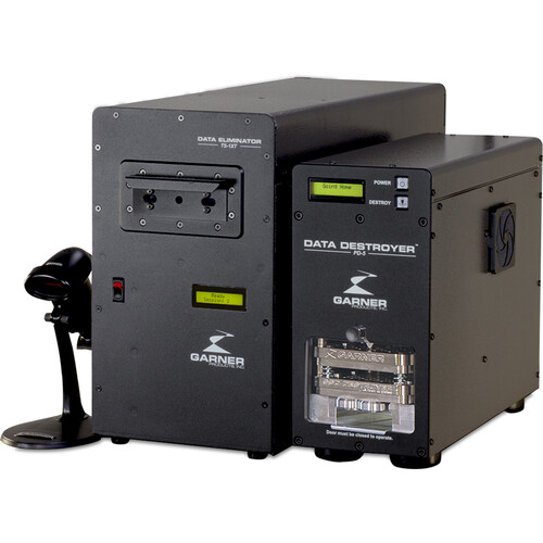Garner DD-1XT5 NSA/DoD Degauss & Destroy Package with SSD-1