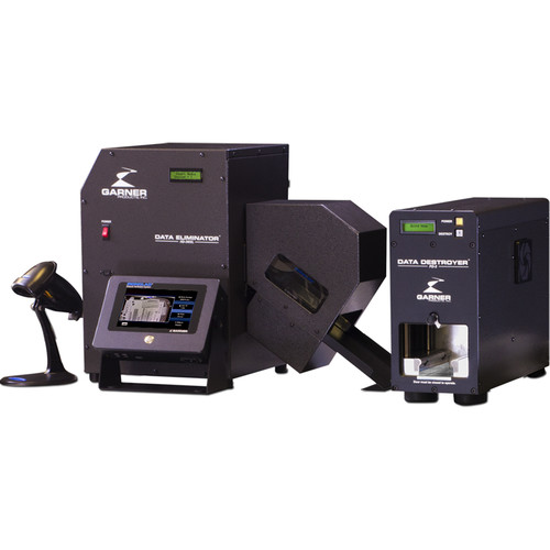 Garner HD-3XTL Degausser Kit with IRONCLAD Verification & PD-5 Destroyer