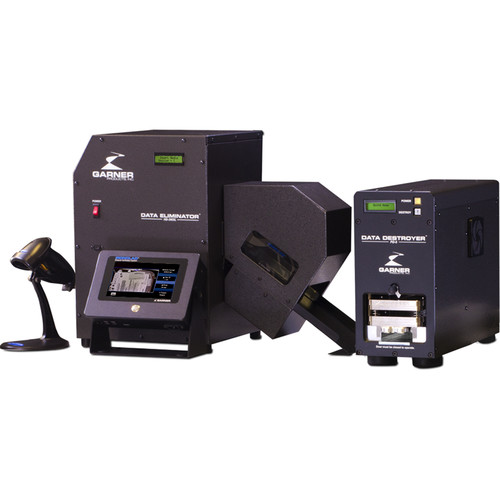 Garner HD-3XTL Degausser Kit with IRONCLAD Verification, PD-5 & SSD-1 Destroyers