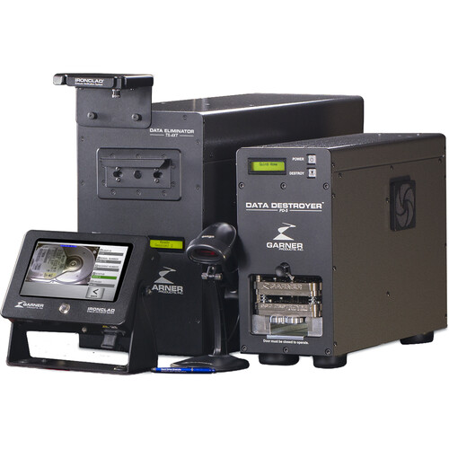 Garner Degauss Destroy Package with TS-4XT, PD-5, SSD-1, Scan-1X, IRONCLAD Degausser