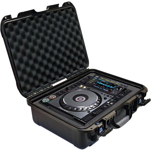 Gator Waterproof Injection-Molded Case with Custom Foam Insert (Black)