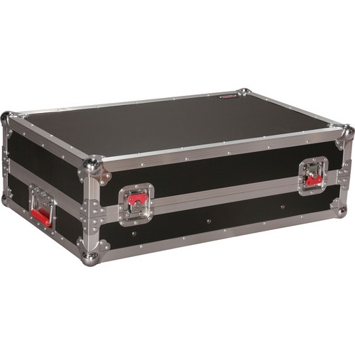 Gator ATA-Tour Style 10U Slant Top Mixer Case with Fixed Rail