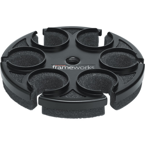 Gator Frameworks Multi Microphone Tray for 6 Mics