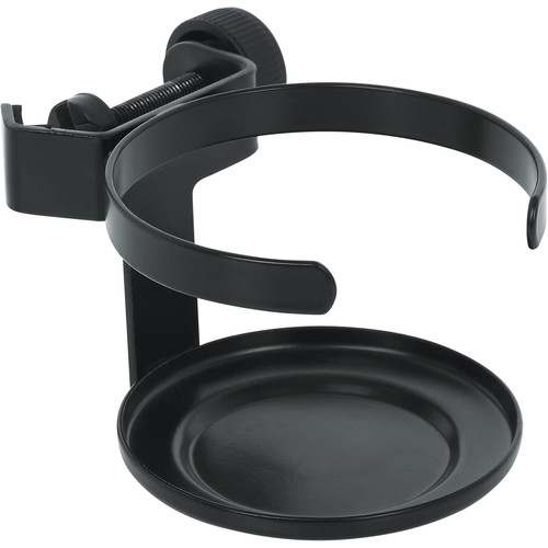 Gator Single Cup Beverage Holder Mount for Mic Stand
