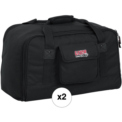 Gator Universal Speaker Tote for 8" Speaker (2-Pack)