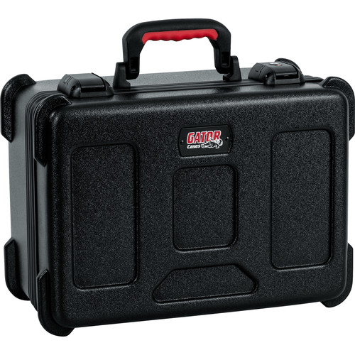 Gator GTSA-MIC30 ATA-Molded Polyethylene Case with Foam Drops for up to 30 Wired Microphones