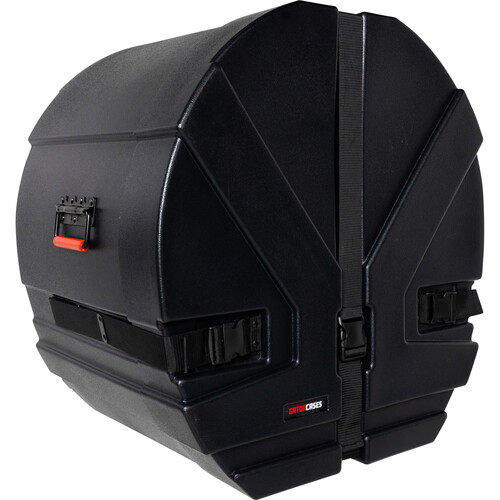 Gator Grooves Roto-Molded Bass Drum Case with Padding (24 x 16")