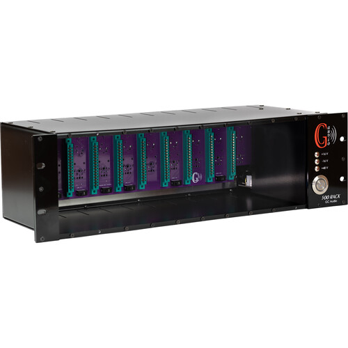 GC Audio 10 Space 500 Series Rack (No Power Supply)