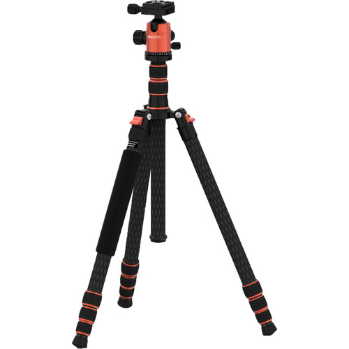 Geekoto CT28X Warrior 84 Carbon Fiber Travel Tripod with Ball Head