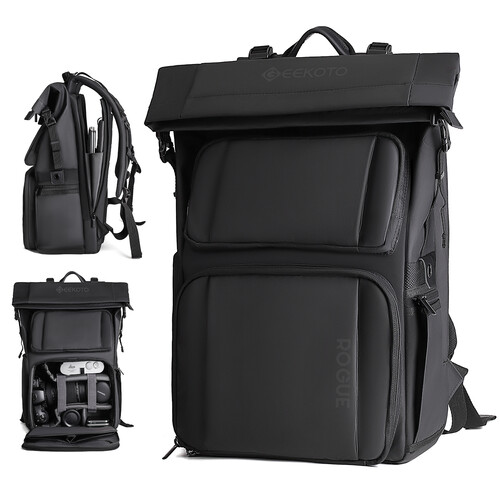 Geekoto Rogue Backpack (Sith Black, 25L)
