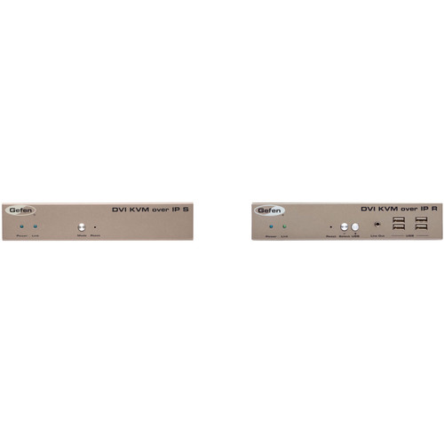 Gefen DVI KVM over IP with Local Output Transmitter & Receiver Kit