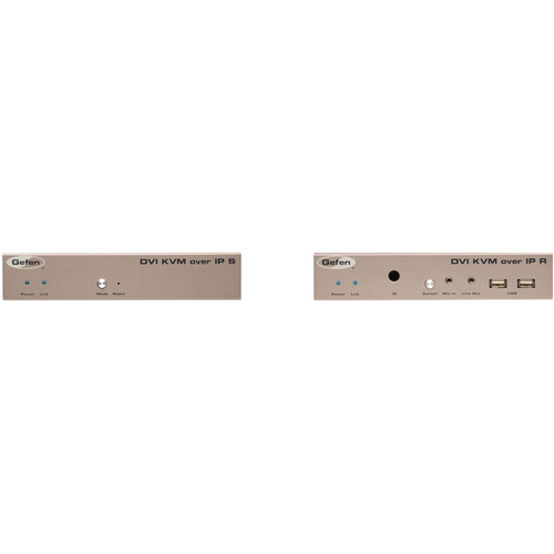 Gefen DVI KVM over IP Transmitter & Receiver Kit