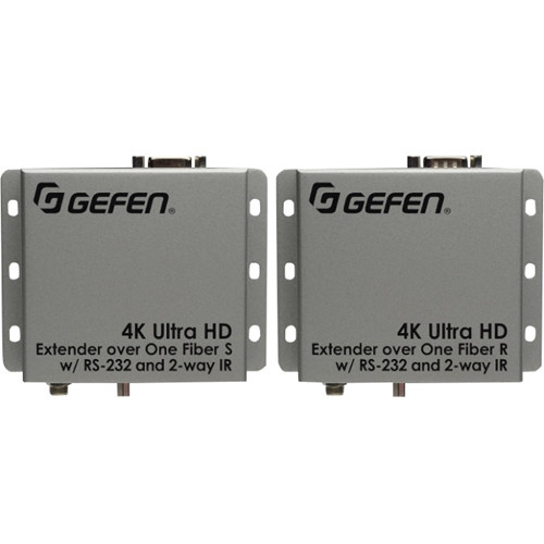 Gefen 4K Ultra HD HDMI/Serial/IR Extender over One Fiber