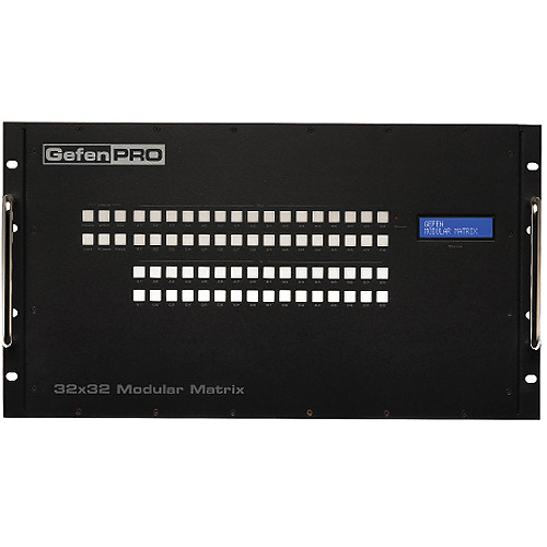 Gefen 32 DVI Input, 32 DVI FM Extenders, & 32 Fiber Output Modular Matrix