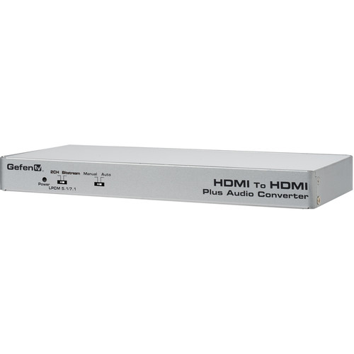 Gefen HDMI to HDMI Audio De-Embedder with Eight LPCM Audio RCA Outputs