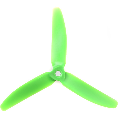 Gemfan Glass Fiber Nylon 3-Blade Propellers (2-Pack, Green)