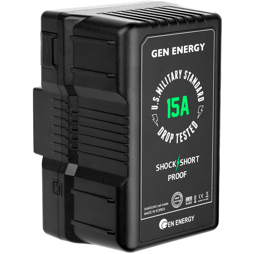 GEN ENERGY G-B100 14.4V, 290Wh, 15A Li-Ion Battery (Gold Mount)