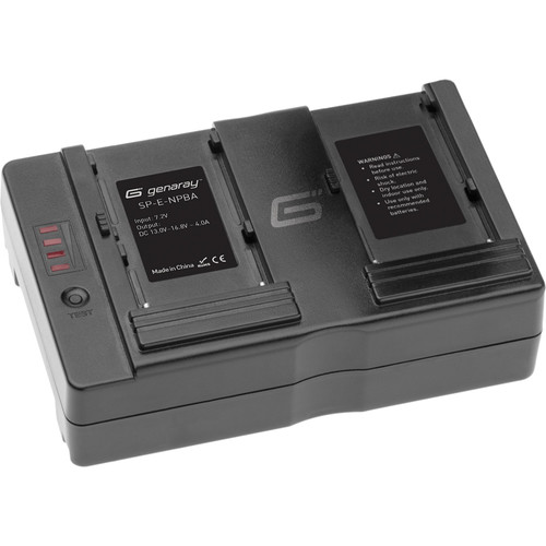 Genaray Spectro LED Essential Dual Sony NP-F Battery Adapter for V-Mount Devices