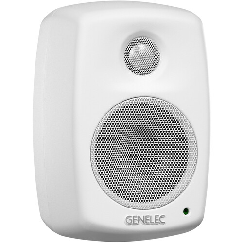 Genelec 4010A 3" 2-Way 50W Powered Installation Speaker (Single, White Finish)