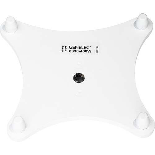 Genelec 8030-438W Stand Plate for 8030 or 8331 Studio Monitor Iso-Pod (White)