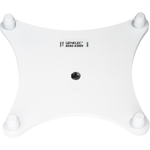 Genelec 8040-438W Stand Plate for 8X40 or 8441 Studio Monitor Iso-Pod (White)