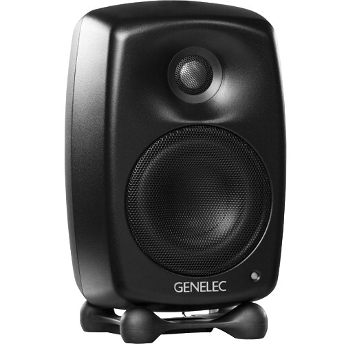 Genelec G Two 2-Way Active Speaker (Single, Mystic Black)