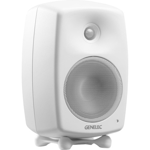 Genelec G Two 2-Way Powered Bookshelf Speaker (White, Single)