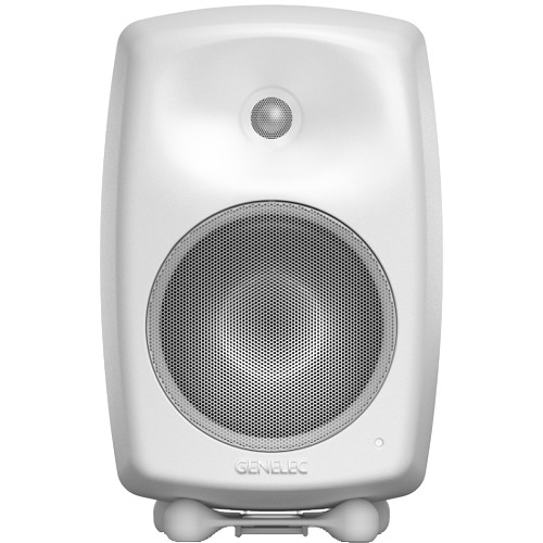 Genelec G Four 2-Way Powered Bookshelf Speaker (White, Single)