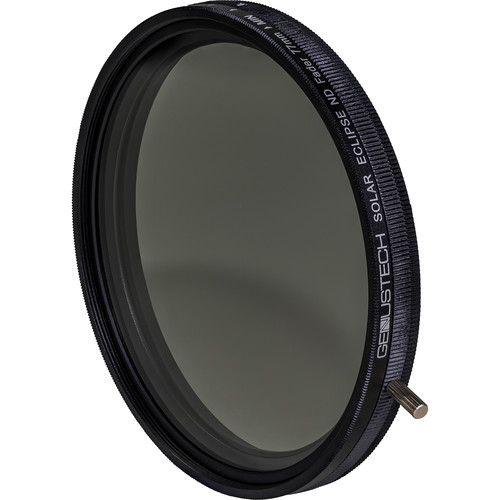 Genustech 77mm Solar Eclipse Variable Neutral Density and Circular Polarizer Filter