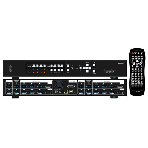 GeoBox 4-Channel 4K Edge Blending Processor with Multiviewer