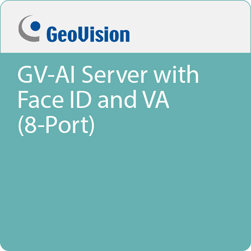 GeoVision GV-AI Server with Face ID and VA (8-Port)