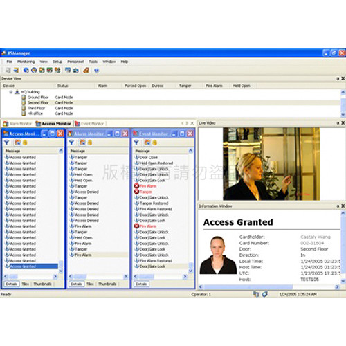 GeoVision GV-ASManager 1 to 10 Controllers Connections
