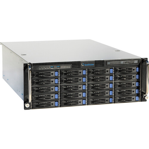 GeoVision GV-Hot Swap 48-Channel Recorder Server (i7, 20-Bay)