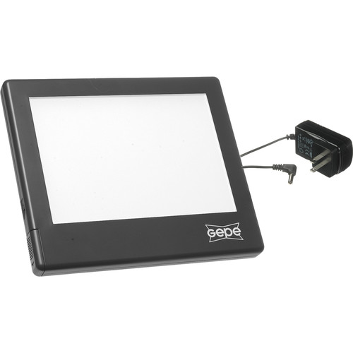 Gepe Slim Lite Illuminator 5000 Kit with AC Adapter for 5 x 7" Film