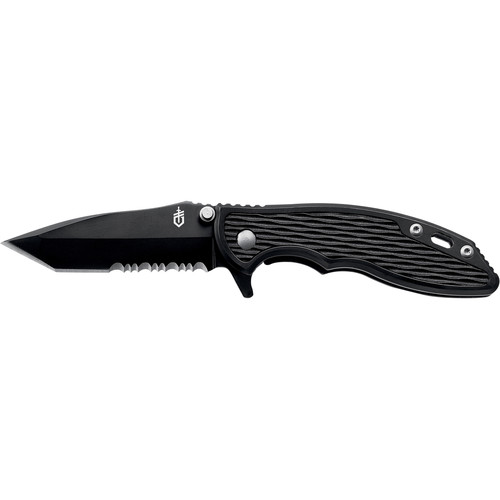 Gerber Torch I Folding Knife (Partially-Serrated, Clamshell Packaging)