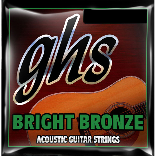 GHS BB60X Extra Light Bright Bronze Acoustic Guitar Strings (12-String Set, 9 - 42)