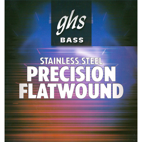 GHS FB60 Precision Flats Flatwound Electric Bass String (Single, Extra Long Scale, .060)