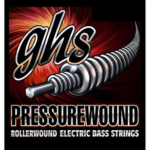 GHS PWB54 Pressurewound Rollerwound Electric Bass Strings (Single String, Universal Long Scale, .054)